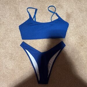 Blue Bikini Set